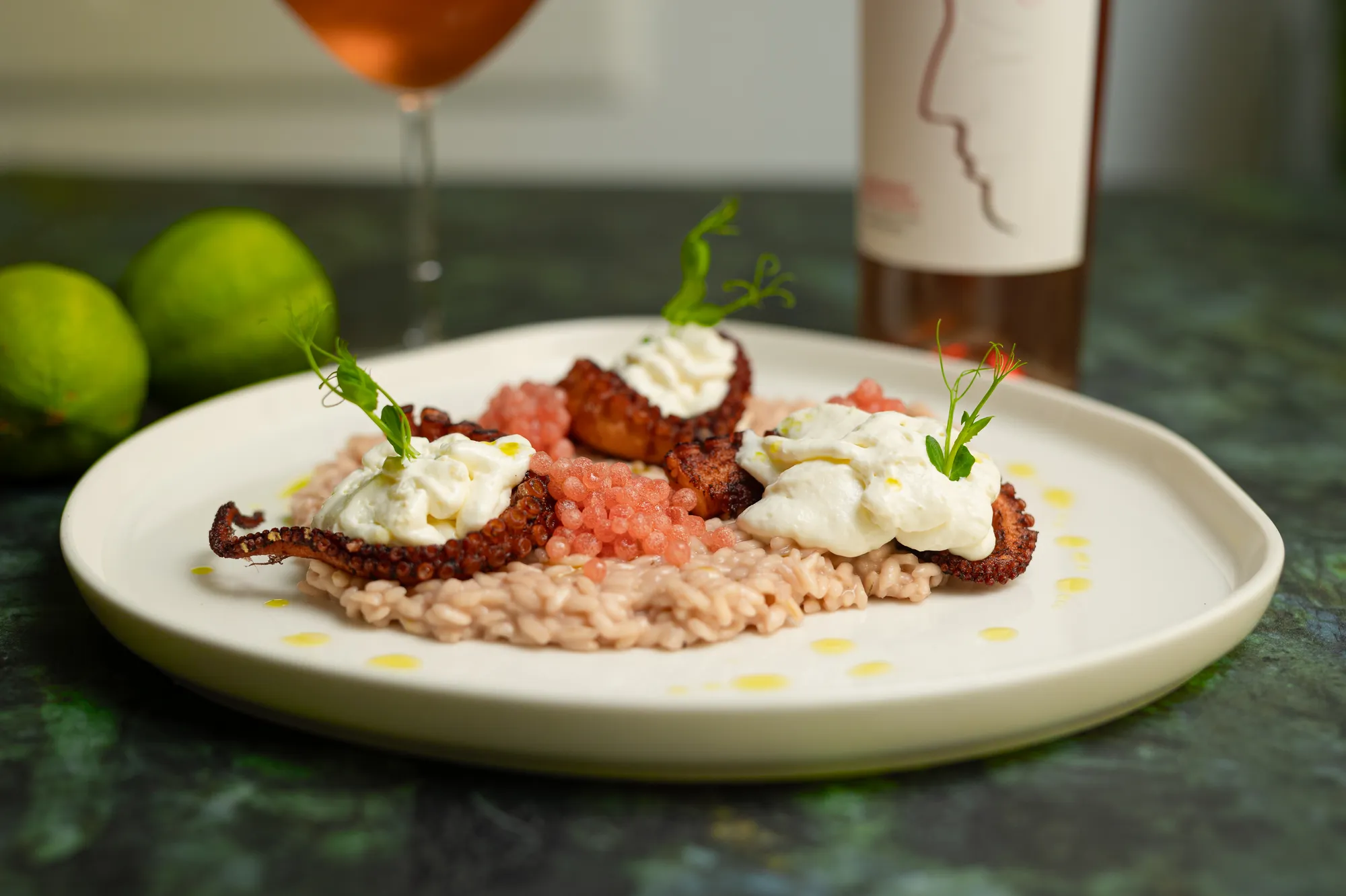 Risotto al polpo