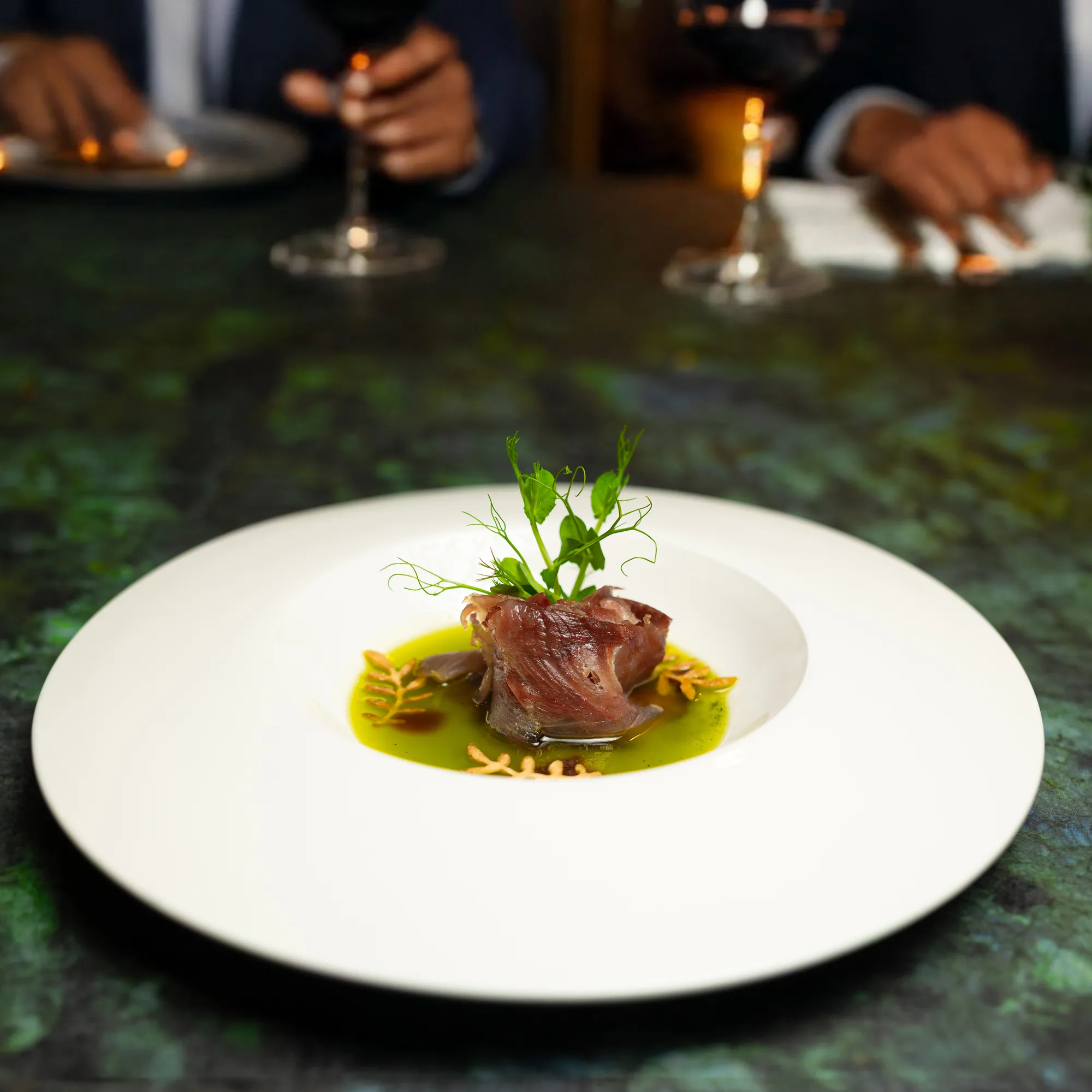 Carpaccio di branzino